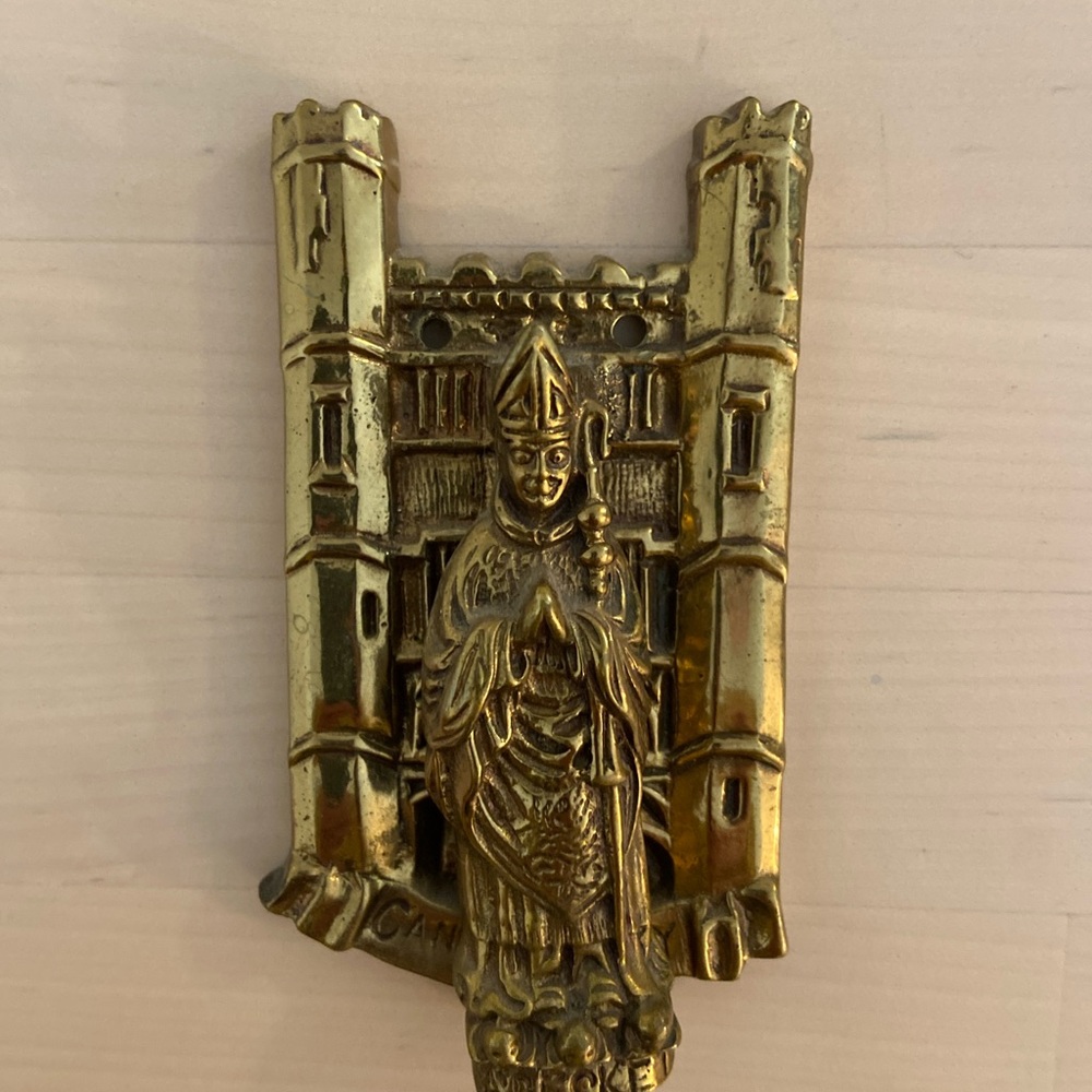 Canterbury Cathedral Brass Door Knocker